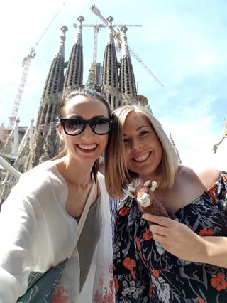 Erica in Barcelona