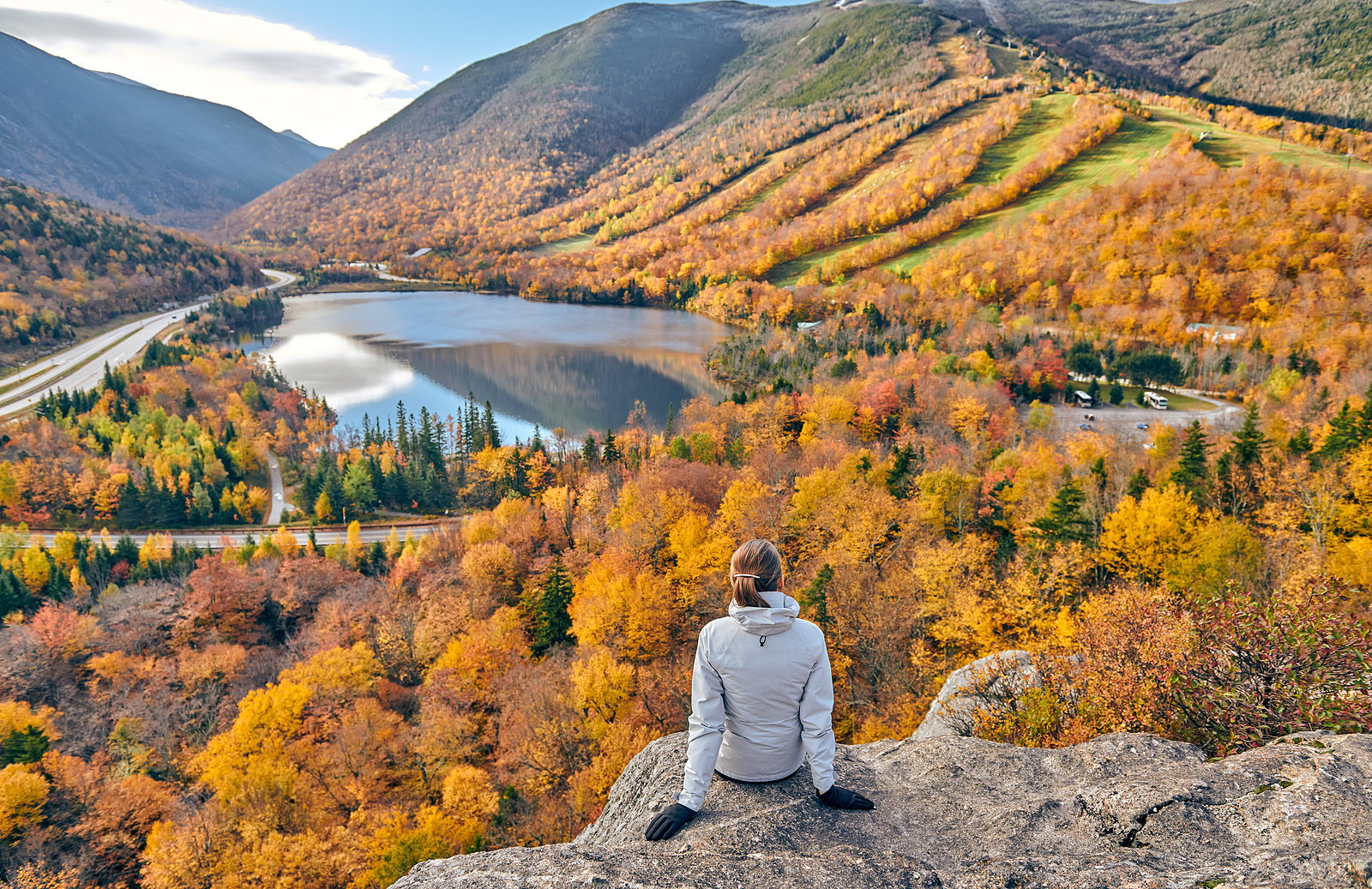 Travel Therapist on a Hike in the Fall