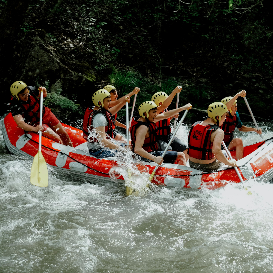 white water rafting