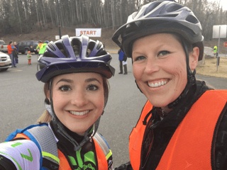 This Traveling Therapist tackled a 100-mile bike ride while on assignment in Alaska