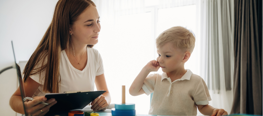 OT Working with a kid