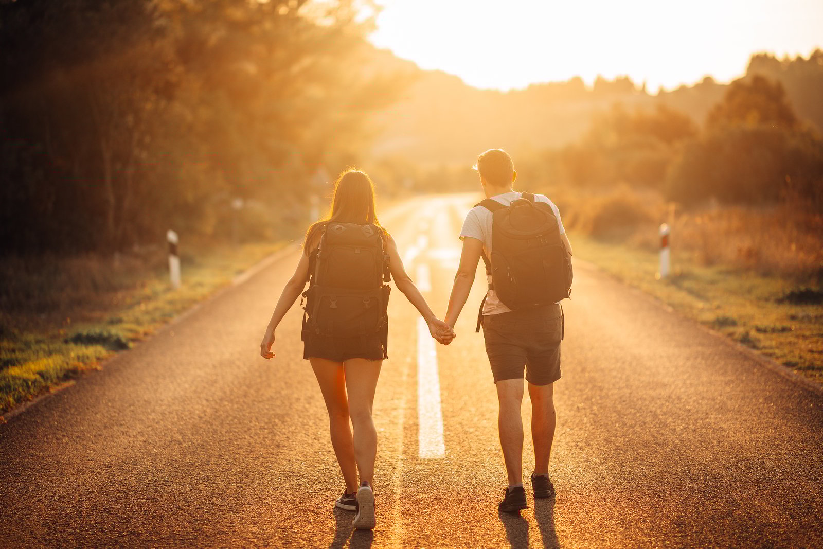 Travel therapist with partner enjoying an assignment