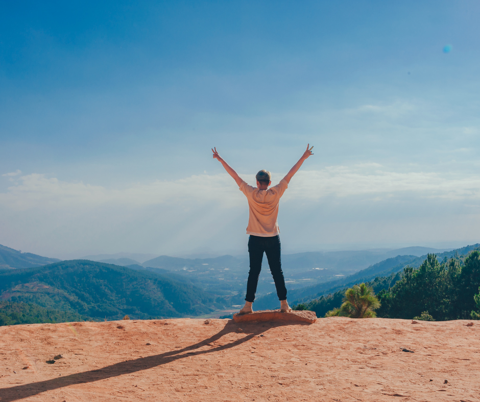 new grad travel therapist on adventure