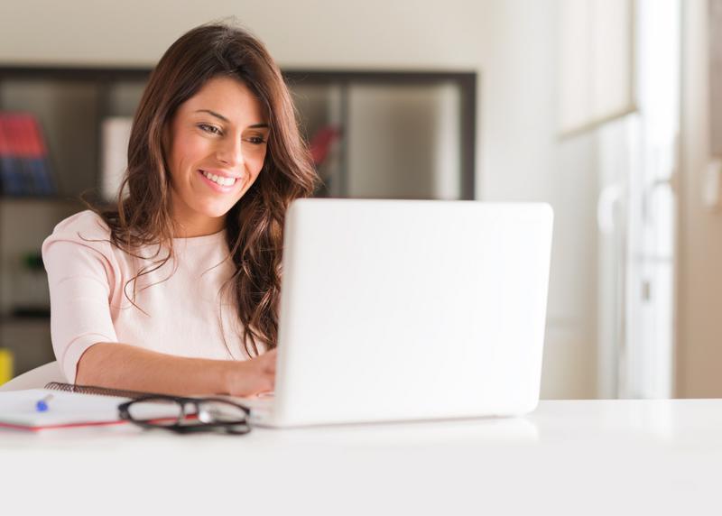 women at laptop