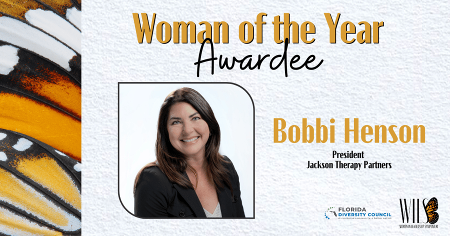 Jackson Therapy Partners President, Bobbi Henson, Named 2023 “Orlando Woman of the Year”